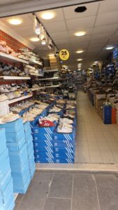Schuhe in Belek, Türkei